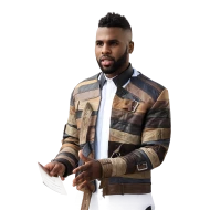 Jason Derulo Patchwork Leather Jacket 