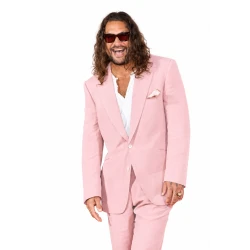 Jason Momoa Pink Suit