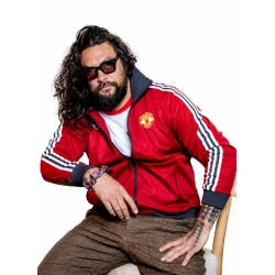 Jason Momoa Red Track Jacket