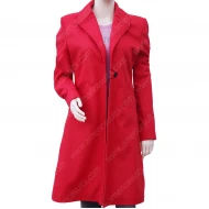 Jennifer Lopez Second Act Red Coat