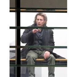Jeremy Allen White Fingernails Black Coat
