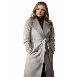Jessica Knight NCIS S23 Grey Trench Coat