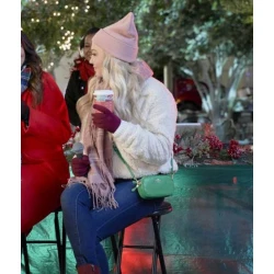 Jessy Schram A Nashville Christmas Carol Sherpa Jacket