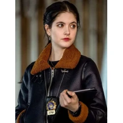 Jet Slootmaekers Law and Order SVU Black Leather Jacket