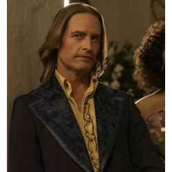 Jim Ellis Duster Navy Blue Coat