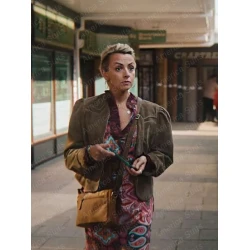 Joanna Sex Education S04 Suede Leather Jacket