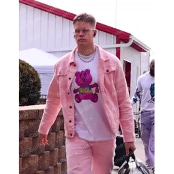 Joe Burrow Pink Jacket Joe Burrow Pink Jacket
