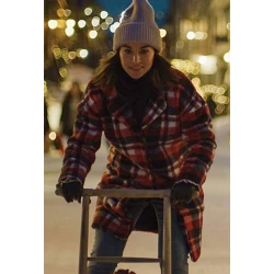 Johanne Home For Christmas Wool Coat