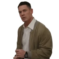 John Cena Little Brother 2026 Beige Bomber Jacket