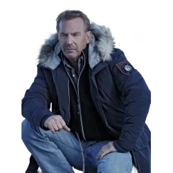 John Dutton Yellowstone S05 Blue Parka Jacket John Dutton Yellowstone S05 Blue Parka Jacket