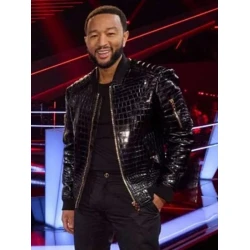 John Legend The Voice Leather Jacket John Legend The Voice Leather Jacket