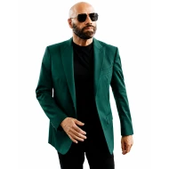 John Travolta The Gentleman Thief 2026 Green Blazer