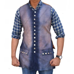 Johnny Depp Pirates of The Caribbean Jack Sparrow Vest 