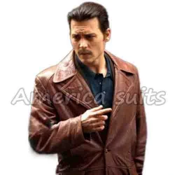 Donnie Brasco Johnny depp leather jacket Donnie Brasco Johnny depp leather jacket
