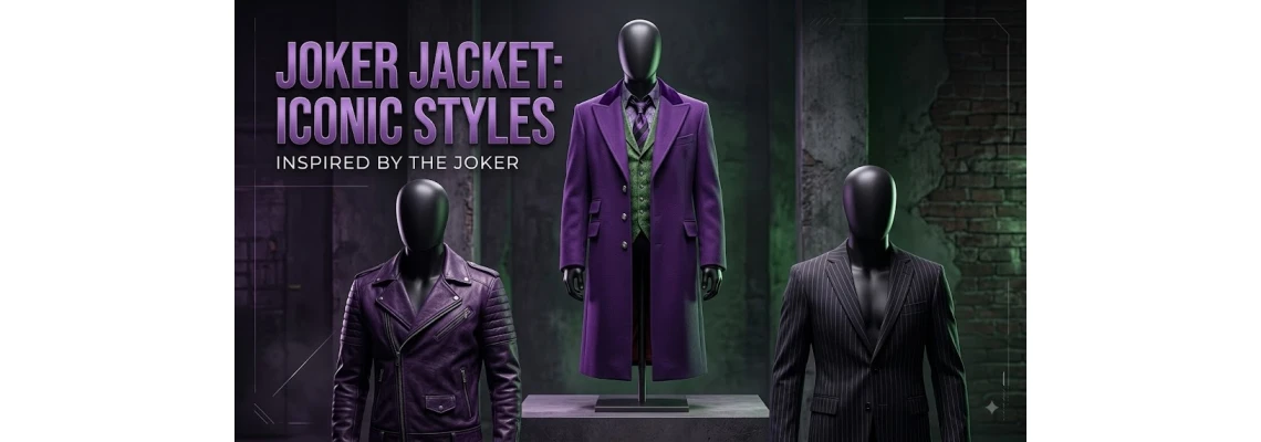 Joker Jacket Iconic Styles Inspired by the Joker
