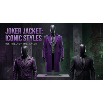 Joker Jacket Iconic Styles Inspired by the Joker