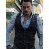 Jonathan Tucker Charlie's Angels Brown Vest