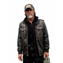 Josh Brolin The Dog Stars Brown Leather Jacket