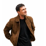 Josh Hutcherson Let's Love Brown Jacket