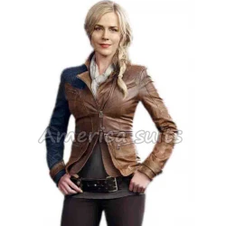 Julie Benz Defiance Leather Jacket