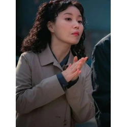 Jung Hyeon-ok Behind Your Touch Brown Coat