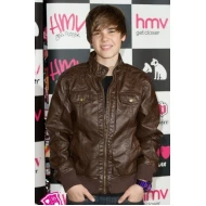 Justin Beiber Hot Celebrity Leather Jacket