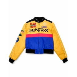 K Pop Demon Hunters Yellow Racing Jacket