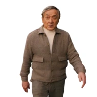 Karate Kid Legends 2025 Jackie Chan Wool Jacket