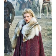 Katheryn Winnick Vikings Red Wool Shawl