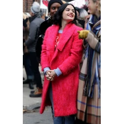 Katy Keene Lucy Hale Red Wool Coat