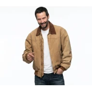 Keanu Reeves Outcome 2026 Tan Brown Jacket