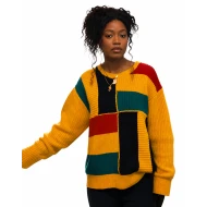 Keke Palmer The Burbs 2026 Colorblock Knit Sweater