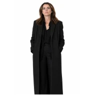 Keri Russell The Diplomat S4 Black Long Coat