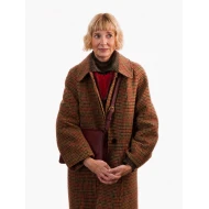 Kerri Kenney The Four Seasons S02 Check Wool Coat