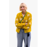 Kerri Kenney The Four Seasons S02 Yellow Floral Jacket
