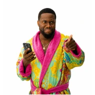 Kevin Hart 72 Hours Colorful Bathrobe