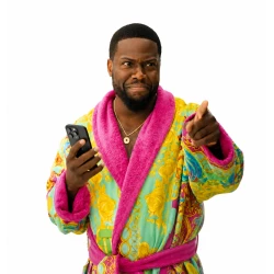 Kevin Hart 72 Hours Colorful Bathrobe