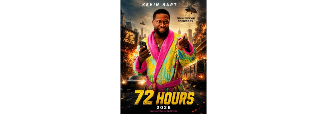 NewKevin Hart 72 Hours Muticolor Bathrobe Fasion