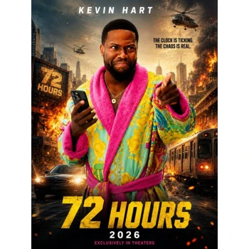 NewKevin Hart 72 Hours Muticolor Bathrobe Fasion