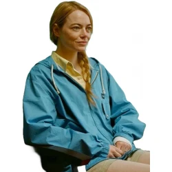 Kinds of Kindness Emma Stone Blue Jacket