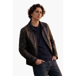 Knight Rider Returns Timothee Chalamet Leather Jacket