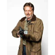 Knightfall 2026 Ian Ogilvy Brown Jacket