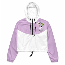 KPOP Demon Hunters Purple Cropped Jacket