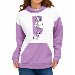 KPop Demon Hunters Rumi Purple Pullover Hoodie