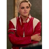 Kristen Stewart Charlie's Angels Red And White Jacket