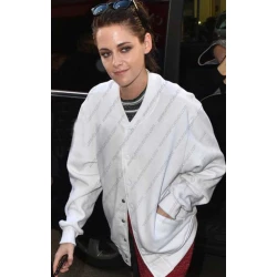 Kristen Stewart White Teddy Jacket