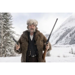 John The Hangman Ruth The Hateful Eight Long Coat