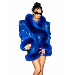 Kylie Jenner PU Leather Jacket