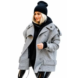 Kylie Jenner Tweed Coat