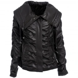 Ladies excelled Black Leather jacket On Sale